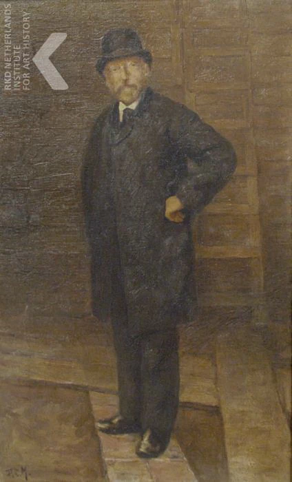 Ritratto di Egbert Kuipers (1828 - 1892) c. 1900, 1901, Museo di Israele, Gerusalemme